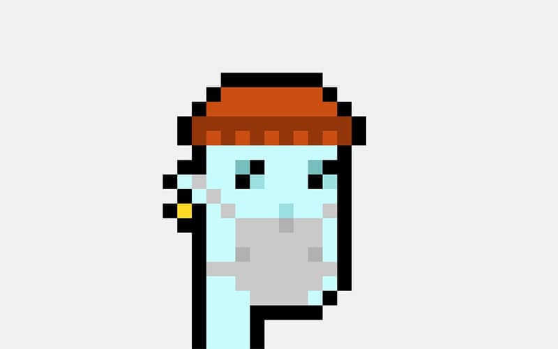 Cryptopunks a old nft project that are in trend Now.