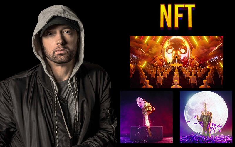 Top 10 Celebrities Who Have Joined The NFT Space 6 Eminem with is NFT Collection
