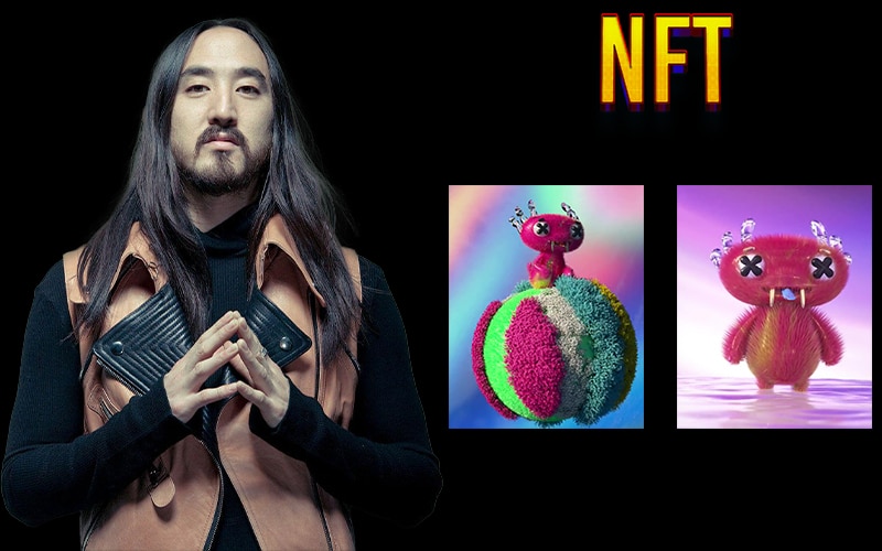 Steve Aoki is in the list of Top Celebrities who joined NFT Space with his NFT