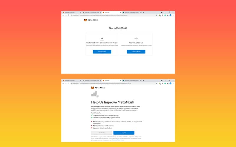 Create your MetaMask wallet