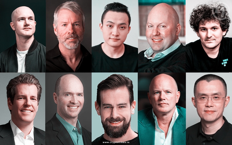 Top crypto CEOs and Executives to Follow in 2023