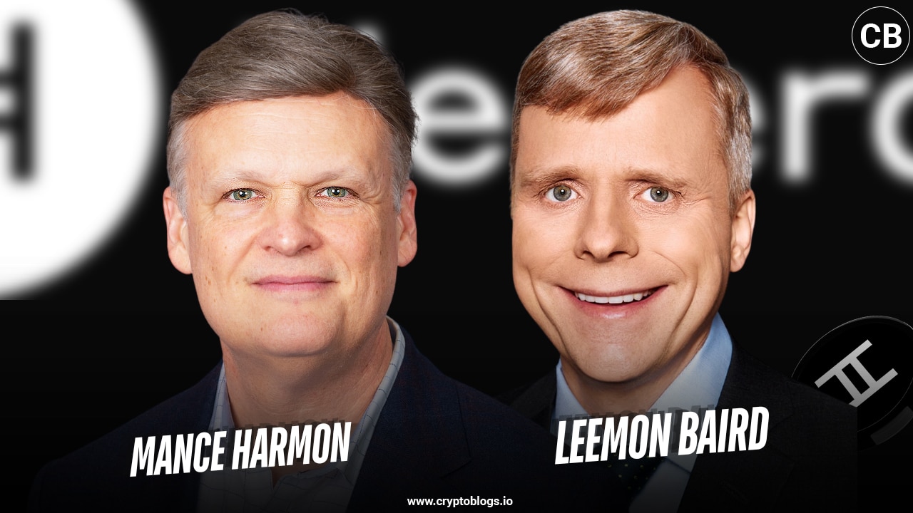 Hedera’s Founders Leemon Baird & Mance Harmon
