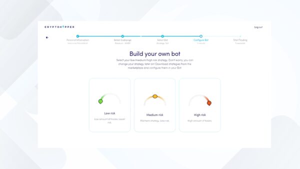 Configure Your Bot cryptohopper